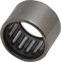 IKO - 0.394" Bore Diam, 990 Lb. Dynamic Capacity, 10 x 14 x 10mm, Caged, Open End, Shell Needle Roller Bearing - 0.551" Outside Diam, 0.394" Wide - Strong Tooling