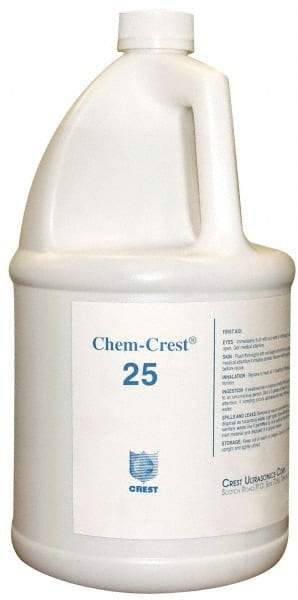 CREST ULTRASONIC - 1 Gal Bottle Ultrasonic Cleaner - Solvent-Based - Strong Tooling