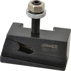 Phase II - Series AXA, #7 Universal Parting Blade Tool Post Holder - 12" & Under Lathe Swing, 1-1/2" OAH, 13/16" Centerline Height - Exact Industrial Supply