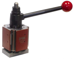 Dorian Tool - 25 and Up Inch Lathe Swing, Indexable Quick Change Tool Post - 9.855 Inch Tool Post Height, Series EA, 2-3/4 to 4-1/8 Inch Centerline Height Range, 24 Position - Exact Industrial Supply