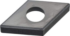 Kennametal - 8.03mm Inscribed Circle, Square Milling & Turning Shim for Indexables - Carbide, 0.188" Thick, SM Shim Style - Strong Tooling