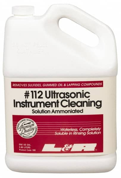 L&R Ultrasonic - 1 Gal Bottle Ultrasonic Cleaner - Solvent-Based - Strong Tooling