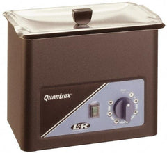 L&R Ultrasonic - Bench Top Solvent-Based Ultrasonic Cleaner - 0.85 Gal Max Operating Capacity, Stainless Steel Tank, 209.55mm High x 260.35mm Long x 165.1mm Wide, 117 Input Volts - Strong Tooling