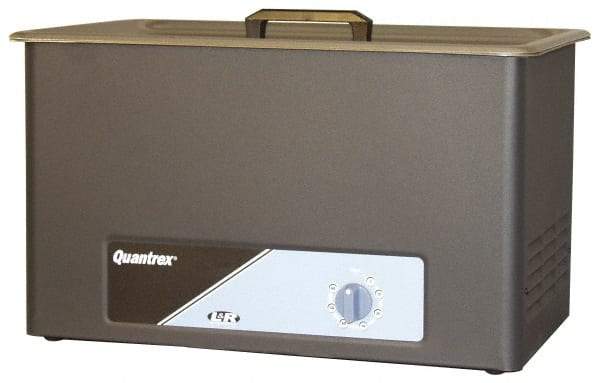 L&R Ultrasonic - Bench Top Solvent-Based Ultrasonic Cleaner - 3.25 Gal Max Operating Capacity, Stainless Steel Tank, 308.1mm High x 419.1mm Long x 254mm Wide, 117 Input Volts - Strong Tooling