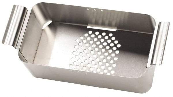 L&R Ultrasonic - Stainless Steel Parts Washer Basket - 6" High x 9" Wide x 393.7mm Long, Use with Ultrasonic Cleaners - Strong Tooling