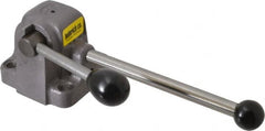 Heinrich - 3-3/16" Base Width/Diam, Work Positioner - 9" Bar Length, 3-5/16" Base Length, 2-7/8" Max Height, Model Number 2-FL - Strong Tooling