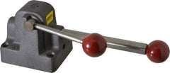 Heinrich - 3-11/16" Base Width/Diam, Work Positioner - 10" Bar Length, 4-1/4" Base Length, 3-15/16" Max Height, Model Number 9-PA - Strong Tooling