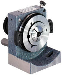 Harig - 5C Compatible, 24 Increment, Horizontal Standard Collet Indexer - 3" High Center, 1" Max Collet Capacity, 4" Wide x 3-1/4" Deep Base, 5-41/64" Overall Height, Manual Operation - Strong Tooling