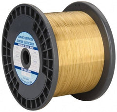 Global EDM - Brass Hard Grade Electrical Discharge Machining (EDM) Wire - 99 Lbs. Max Tensile Strength - Strong Tooling