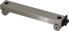 Value Collection - 6 Inch Long x 1 Inch Wide x 0.0002 Inch Center to Center Accuracy, 0.0001 Inch Parallelism, 5 Inch Between Rolls, Sine Bar - Steel, Includes Back Plate - Strong Tooling