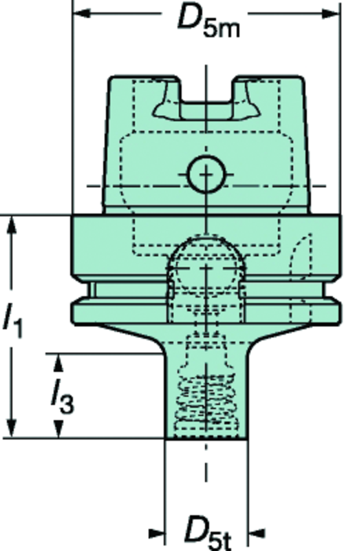 392410EH4020045 COROMILL EH HOLDER - Strong Tooling