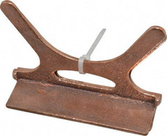 Wilton - 4-1/2" Jaw Width, Copper, Vise Jaw Cap - Strong Tooling