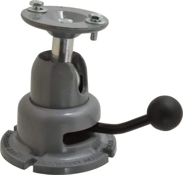 Wilton - 30 Lb Load Capacity, 4-1/4" Base Width/Diam, Work Positioner - 5" Max Height, Model Number 343 - Strong Tooling