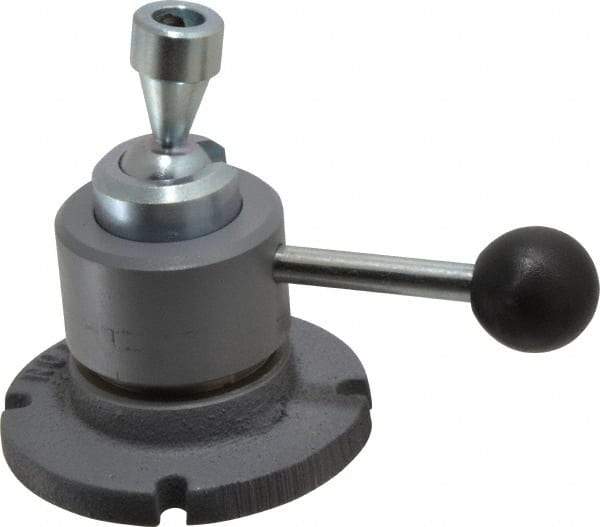 Wilton - 20 Lb Load Capacity, 3-3/4" Base Width/Diam, Work Positioner - 4-1/4" Max Height, Model Number 344 - Strong Tooling