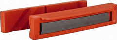 Flexbar - 5" Jaw Width, Nylon, Bowed Vise Jaw Cap - Magnetic Attachment - Strong Tooling