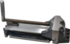 Cardinal Tool - 8" Jaw Opening Capacity x 2" Throat Depth, Horizontal Drill Press Vise - 6" Wide Jaw, Stationary Base, Rapid Action, 17" OAL x 3-7/8" Overall Height, Steel - Strong Tooling