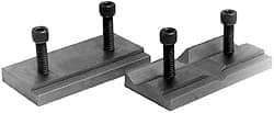 Cardinal Tool - 8" Wide x 3mm High, Step Vise Jaw - Hard, Steel, Fixed Jaw, Compatible with 8" Vises - Strong Tooling