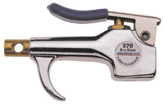 Guardair - 120 Max psi Venturi Nozzle Thumb Lever Blow Gun - 1/4 NPT, Aluminum - Strong Tooling