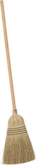 PRO-SOURCE - 60" OAL Corn Bristle Broom - Wood Handle - Strong Tooling