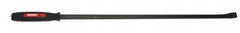 Mayhew - 42" OAL Straight Screwdriver Pry Bar - 7/8" Wide, Alloy Steel - Strong Tooling