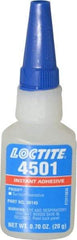 Loctite - 0.70 oz Bottle Clear Instant Adhesive - Series 4501 - Strong Tooling