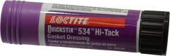 Loctite - 19 g Stick Purple Polyurethane Gasket Sealant - 300.2°F Max Operating Temp, 24 hr Full Cure Time, Series 534 - Strong Tooling