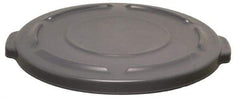 Rubbermaid - Round Lid for Use with 20 Gal Round Trash Cans - Gray, Plastic, For 2620 Brute Trash Cans - Strong Tooling