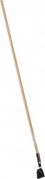 Rubbermaid - 60" Swivel Hardwood Quick Connect Mop Handle - Use with Dust Mops - Strong Tooling