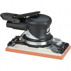 Dynabrade - 10,000 OPM, 16 CFM Air Consumption, Palm Air Orbital Sander - Rectangular Pad, 1/4 NPT Inlet - Strong Tooling