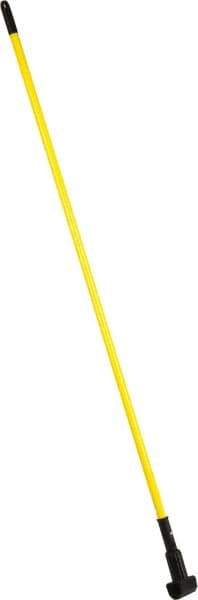 PRO-SOURCE - 60" Fiberglass Clamp Jaw Mop Handle - Polypropylene Connector, Use with Wet Mops - Strong Tooling