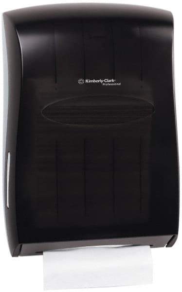 Kimberly-Clark Professional - Hands Free, Plastic Paper Towel Dispenser - 18.88" High x 13-1/4" Wide x 5.88" Deep, 2-1/2 Sleeves, Smoke (Color) - Strong Tooling