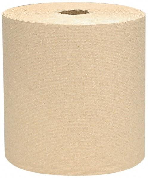 Scott - Hard Roll of 1 Ply Natural Paper Towels - 8" Wide, 800' Roll Length - Strong Tooling