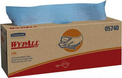 WypAll - L40 Dry General Purpose Wipes - Pop-Up, 9-3/4" x 16-3/8" Sheet Size, Blue - Strong Tooling