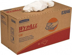 WypAll - L40 Dry General Purpose Wipes - Pop-Up, 10" x 10-3/4" Sheet Size, White - Strong Tooling