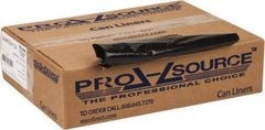 PRO-SOURCE - 1.25 mil Thick, Heavy-Duty Trash Bags - 40" Wide x 46" High, Black - Strong Tooling