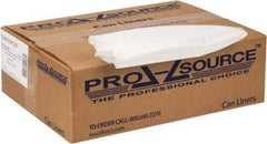 PRO-SOURCE - 0.47 mil Thick, Household/Office Trash Bags - 40" Wide x 48" High, Clear - Strong Tooling