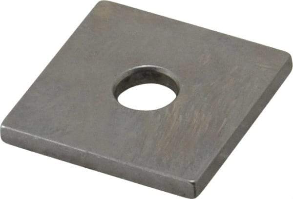 Mitutoyo - 0.106" Square Steel Gage Block - Accuracy Grade 0, Includes Certificate of Inspection - Strong Tooling