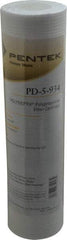 Pentair - 2-1/2" OD, 5µ, Polypropylene Thermal Bonded Cartridge Filter - 9.88" Long, Reduces Sediments - Strong Tooling