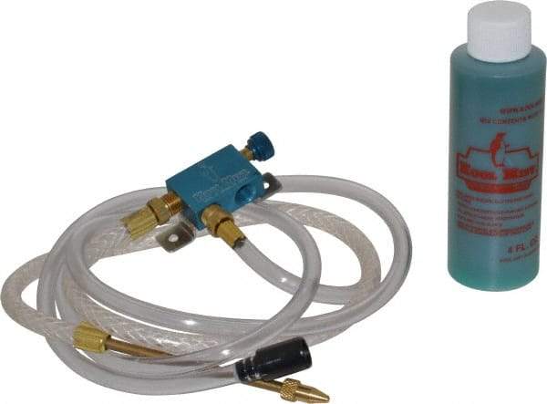 Kool Mist - 1 Outlet, Tankless Mist Coolant Unit - 2' Coolant Line Length, 4" Hose Length - Strong Tooling