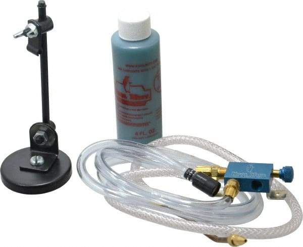 Kool Mist - 1 Outlet, Tankless Mist Coolant Unit - 2' Coolant Line Length, 4" Hose Length - Strong Tooling