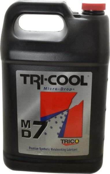 Trico - Micro-Drop MD-7, 1 Gal Bottle Cutting Fluid - Synthetic, For Machining - Strong Tooling