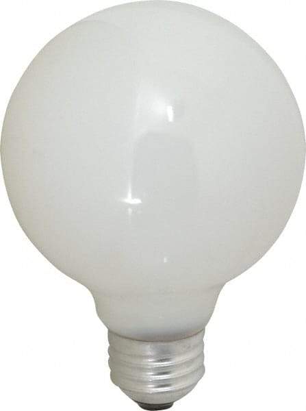 Philips - 25 Watt Incandescent Decorative Medium Screw Lamp - 2,700°K Color Temp, 210 Lumens, 120 Volts, Dimmable, G25, 2,000 hr Avg Life - Strong Tooling