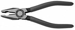 Knipex - 7" OAL, 15/32" Capacity, Insulated Wire Cutting Pliers - Standard Head - Strong Tooling