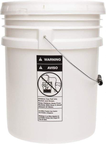 Made in USA - Poly Drum - 5 Gallon Container - Strong Tooling