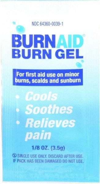 Medique - 0.13 oz Burn Relief Gel - Comes in Packet - Strong Tooling