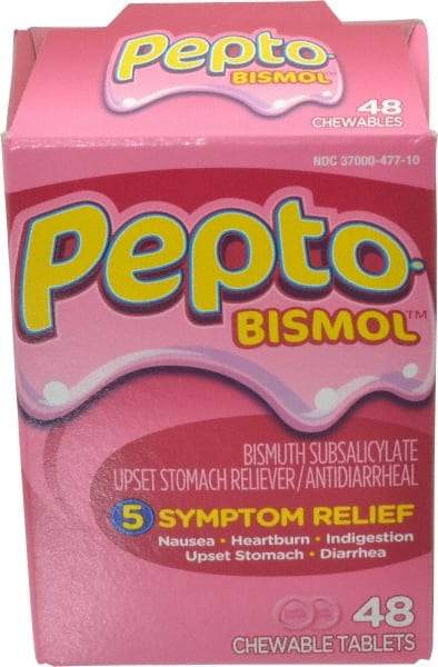 Medique - Pepto Bismol Tablets - Antacids & Stomach Relief - Strong Tooling