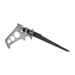 Stanley - Steel Blade Keyhole Saw - Cast Aluminum Handle, Pistol Grip, 8" OAL - Strong Tooling