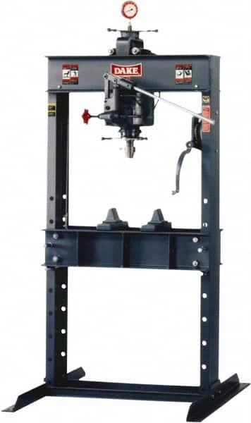 Dake - 50 Ton Manual Shop Press - 4 Inch Stroke - Strong Tooling