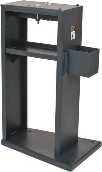 Dake - 18 Inch Long x 24 Inch Wide/Deep x 33 Inch High, Metal Cutting and Forming Machine Stand - For Use with 1-1/2B Arbor Press - Strong Tooling