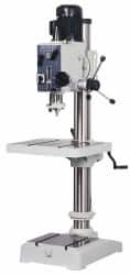 Vectrax - 20-7/16" Swing, Geared Head Drill Press - Variable Speed, 1 hp, Single Phase - Strong Tooling